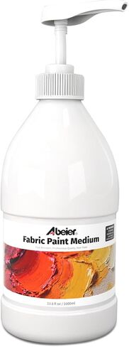 ABEIER Fabric Medium for Acrylic Paint, 10 oz, Textile Painting Medium in Kuwait
