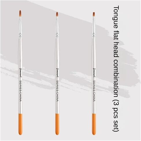 12models Imported Nylon Long Tail Line Brush Very Fine Cartoon Art Line Outline Detail Pen Digital Birch Watercolor Painting Pen in Saudi Arabia