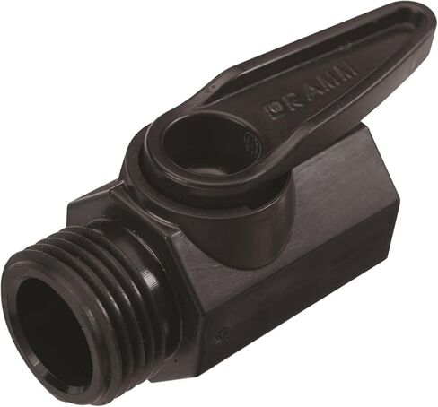 Dramm 22318 Shut Off Valve, Black in Kuwait