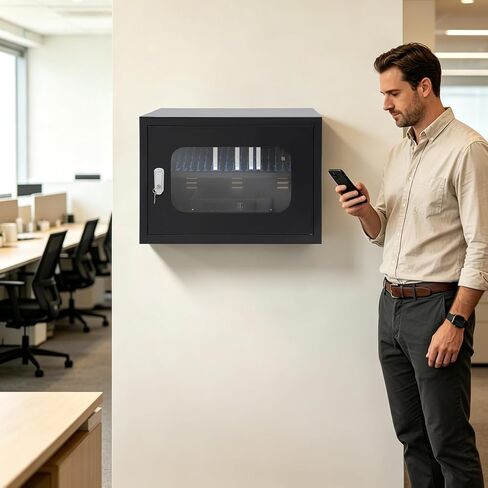 Charging Cabinet 20 Device Charging Station Lockable Steel Cabinet for in Kuwait