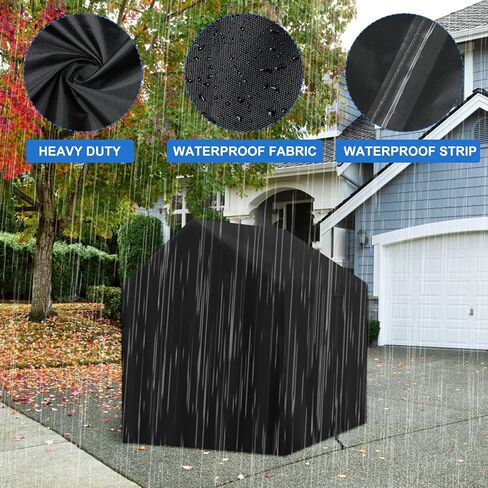 Outdoor Kids Playhouse Cover, 43" L x 47" W x 55" H Waterproof Cover for Backyard Wooden Playhouse, Heavy Duty Oxford Fabric All-Weather Protection with Zipper in Saudi Arabia