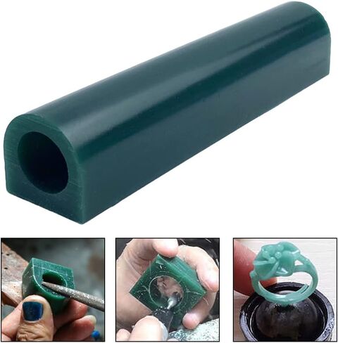 PHYHOO Carving Wax Tube Jewelry Tool Ring Tool Green Man Wax Ring Solid Carving Wax Tube T100 in Saudi Arabia