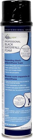 Aquascape PRO Professional Black Foam Sealant for Pond and Waterfall, Installation Tools, 24-Ounces |30096, 24-Ounce in Kuwait