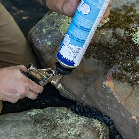 Aquascape PRO Professional Black Foam Sealant for Pond and Waterfall, Installation Tools, 24-Ounces |30096, 24-Ounce in Kuwait