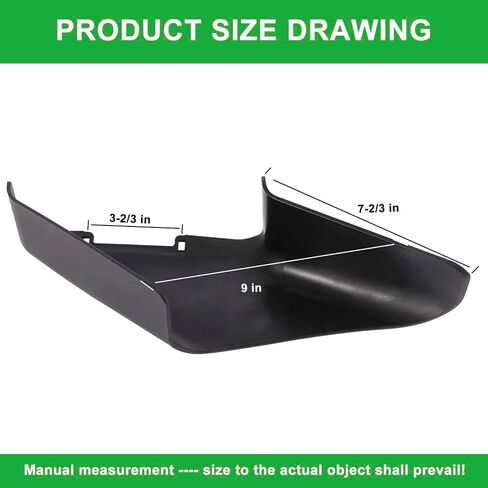 Lawn Mower Parts 115-8447 Side Discharge Chute, Compatible with Toro 22" Recycler Lawn Mower for 20377, 20378, 20330, 20331, 20333, 20330C - Fits Many 22" Recycler Lawn Mower 2009-2015 (1) in Kuwait