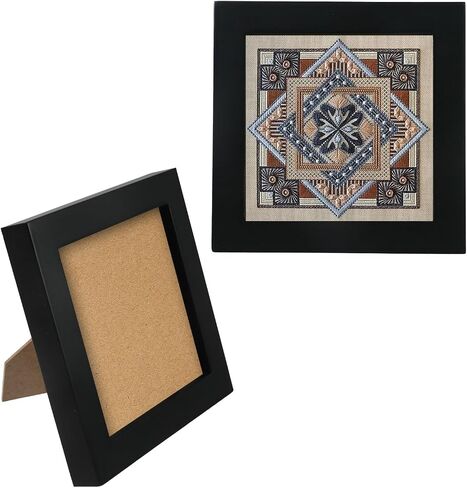 Crapyt 2 PCS Embroidery Frame, 9.13" Wood Round Cross Stitch Hoop in Kuwait