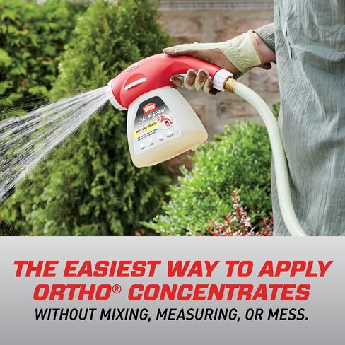 Ortho Dial N Spray Hose-End Sprayer for Liquid Weed and Insect Killer, Fungicide, Fertilizer with 14 Dilution Settings in Saudi Arabia