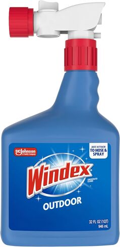 منظف ​​مركّز للزجاج والفناء الخارجي من Windex، 2 قيراط، 32 أونصة سائلة in Kuwait