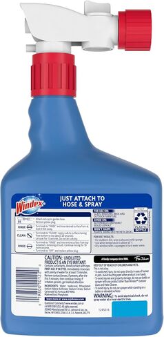 منظف ​​مركّز للزجاج والفناء الخارجي من Windex، 2 قيراط، 32 أونصة سائلة in Kuwait
