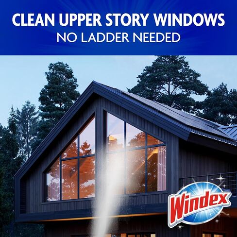 منظف ​​مركّز للزجاج والفناء الخارجي من Windex، 2 قيراط، 32 أونصة سائلة in Kuwait