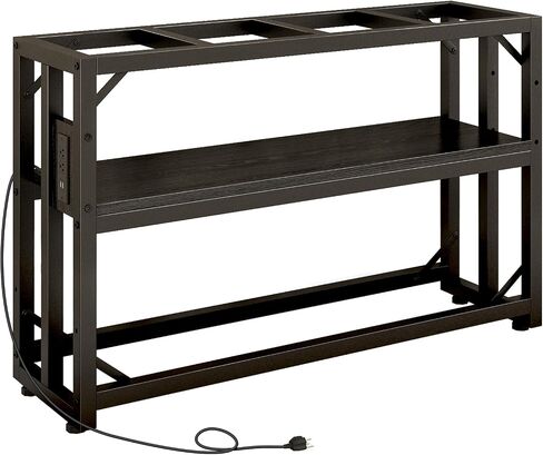 METYERRY 40 Gallon Fish Tank Stand with Power Outlet,Adjustable Shelf in Saudi Arabia