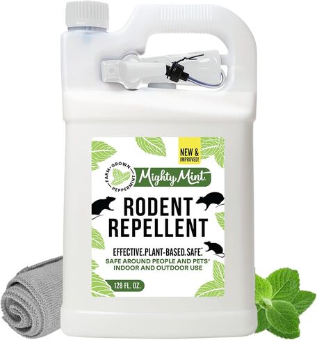 Mighty Mint Gallon (128 oz) Rodent Natural Peppermint Oil Spray in Saudi Arabia