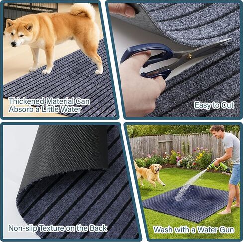 60"X 74" X 0.2'' Waterproof Mat for Under Dog Crate, Floor Protector Mat in Saudi Arabia