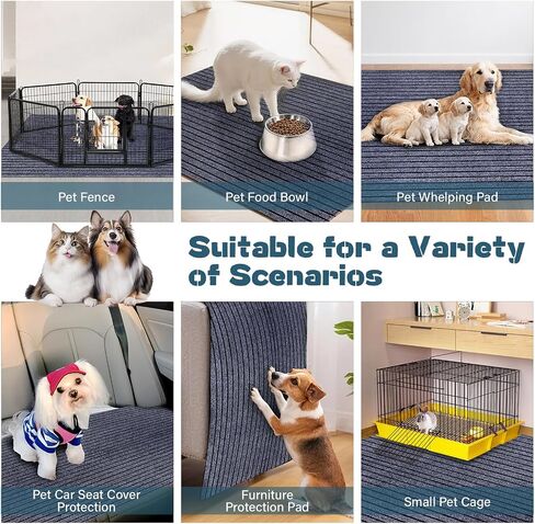 60"X 74" X 0.2'' Waterproof Mat for Under Dog Crate, Floor Protector Mat in Saudi Arabia