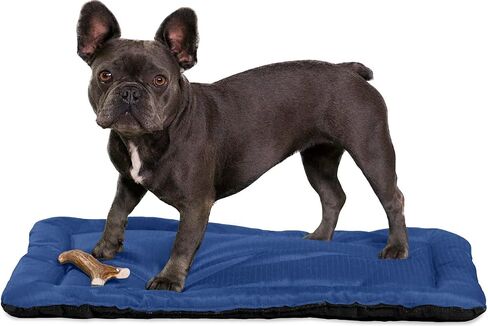K9 Ballistics Tough Dog Crate Pad - أسرة قفص للكلاب قابلة للغسل ومتينة ومقاومة للماء - حصيرة قفص للكلاب متوسطة الحجم، 35 بوصة × 23 بوصة، أسود سبج in Kuwait