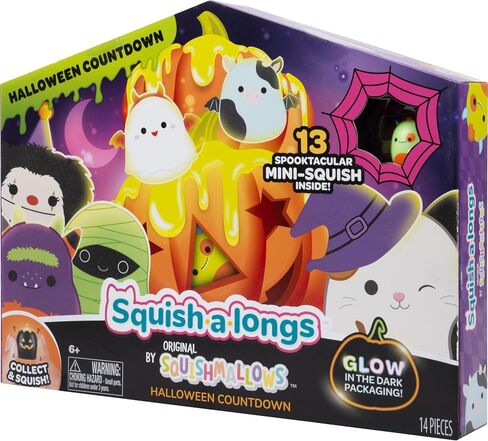 Squish-a-longs Fall 2026 Halloween Countdown Calendar – Includes 13 Mini-Squish in Saudi Arabia