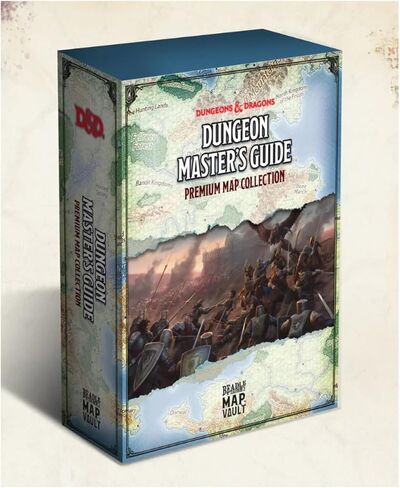 Beadle & Grimm's Dungeon Master's Guide Premium Map Collection, Battle Maps and DM Screen Set in Kuwait