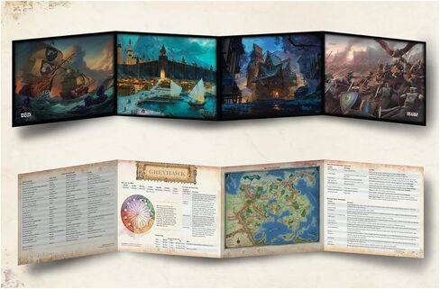 Beadle & Grimm's Dungeon Master's Guide Premium Map Collection, Battle Maps and DM Screen Set in Kuwait