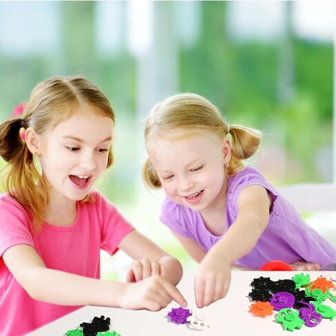 36 Pcs Halloween Fidget Spinner Toys, Mini Finger Spinners Bulk Halloween Party Favors Goodie Bags Stuffers Classroom Prizes for Kids in Kuwait