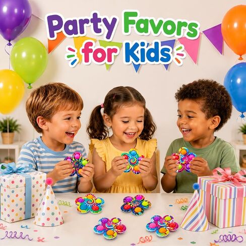 Pop Fidget Spinner Toys for Kids 3-12 PCS, Sensory Toys Gifts for Toddlers in Saudi Arabia