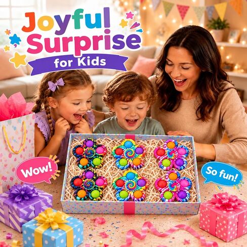 Pop Fidget Spinner Toys for Kids 3-12 PCS, Sensory Toys Gifts for Toddlers in Saudi Arabia