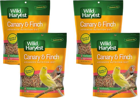 Wild Harvest Advanced Nutrition Bird Food For Canary & Finch, 2 lbs in Kuwait