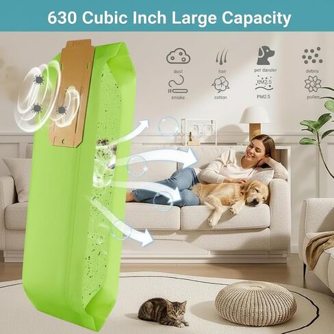 حزمة 12 كيس فراغ ل Oreck XL XL2 استبدال كيس الغبار نوع CC، CCPK8 CCPK8DW أجزاء BM06 عدة، تناسب جميع المكنسة الكهربائية المستقيمة Oreck XL، أخضر in Kuwait