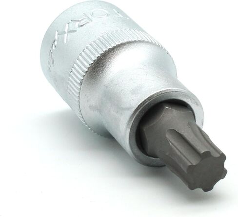TEMO 4 pc Torx Plus 50IP 2 inch Long Bit Socket 1/2 inch Square Drive Auto Repair Impact Ready Tool in Kuwait