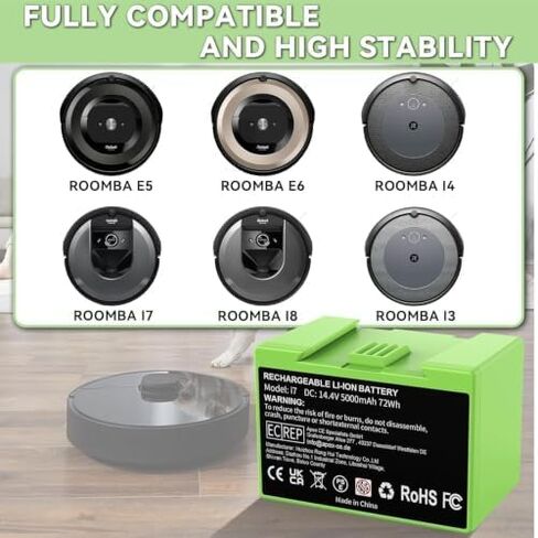 ترقية 3000mAh 14.4v بطارية ليثيوم أيون ل Ecovacs Deebot N79 N79S N79W deebot 500 DN622 DN622.11 & Eufy RoboVac 11 11C 11S 11S MAX 12 15C 15C MAX 15T 25C 25C Max 30 30C 35C G10 مكنسة روبوت R500 R450 in Kuwait