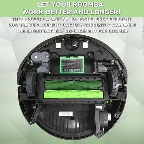ترقية 3000mAh 14.4v بطارية ليثيوم أيون ل Ecovacs Deebot N79 N79S N79W deebot 500 DN622 DN622.11 & Eufy RoboVac 11 11C 11S 11S MAX 12 15C 15C MAX 15T 25C 25C Max 30 30C 35C G10 مكنسة روبوت R500 R450 in Kuwait