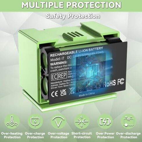 ترقية 3000mAh 14.4v بطارية ليثيوم أيون ل Ecovacs Deebot N79 N79S N79W deebot 500 DN622 DN622.11 & Eufy RoboVac 11 11C 11S 11S MAX 12 15C 15C MAX 15T 25C 25C Max 30 30C 35C G10 مكنسة روبوت R500 R450 in Kuwait