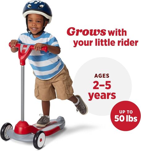 Radio Flyer My 1st Scooter, For Kids 2-5 Years Old, Red in Kuwait