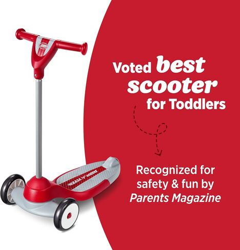 Radio Flyer My 1st Scooter, For Kids 2-5 Years Old, Red in Kuwait