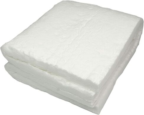 Lynn Manufacturing Universal Baffle Board، Superwool، 2100F، 21 بوصة × 11-3/4 بوصة × 1/2 بوصة، لموقد الخشب، تصنيف درجة الحرارة العالية، بديل ألياف السيراميك، صلب، 2250A in Kuwait