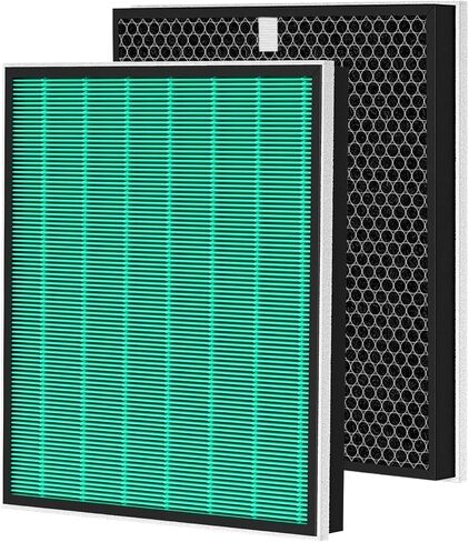 Smilyan 2 Sets LV-PUR131 Replacement Filters Compatible with LEVOIT LV-PUR131, LV-PUR131S Air Purifier, LV-PUR131-RF True HEPA and Activated Carbon Filters in Saudi Arabia