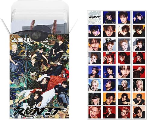 KPOPBTS Stray Kids Run IT Album Photocards 60 PCS Kpop Lomo Card Set Kpop Gift Merch in Kuwait