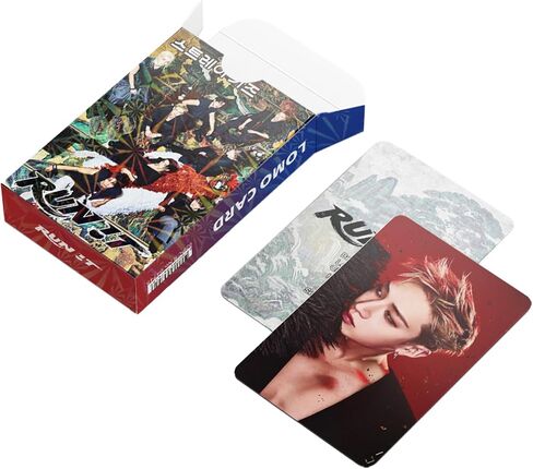 KPOPBTS Stray Kids Run IT Album Photocards 60 PCS Kpop Lomo Card Set Kpop Gift Merch in Kuwait
