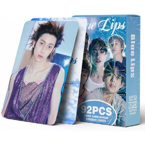KPOPBTS CORTIS 60 PCS Blue Lips Album Photocards KPOP Merch Cards Lomo Card Set Gift for COER‌ Boys and Girls in Kuwait