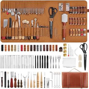 SAKERNEO Leather Working Tools kit Leather Tooling Kit Leather Craft Tools in Kuwait