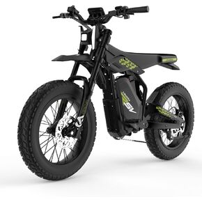 All-Terrain Electric Dirt Bike,48V 20Ah Lithium Battery in Kuwait