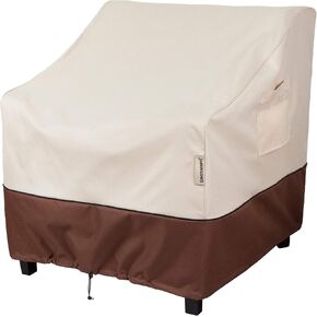 Patio Chair Covers Heavy Duty Outdoor Furniture Covers Waterproof Fits up to 25.5" W x 32.5" D x 34" H in Saudi Arabia