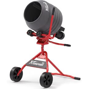 XtremepowerUS 550W Portable Electric Concrete Mixer Cement Mixing Barrow Machine Mixing Mortar Handle with Wheel (4.6 cu/ft.) in Kuwait
