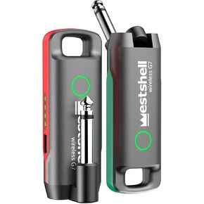 Westshell 1 Key to Switch Wireless Guitar System Wireless Guitar Transmitter Receiver for Electronic Instrument Guitar Amp Digital Electric Acoustic Bass Guitar Accessories in Saudi Arabia