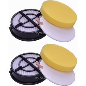2Pack 16871 16881 Filters for Bissell Pet Hair Eraser Febreze Upright Vacuum Cleaners Replacements Model 1650 Series, 1650A, 1650C, Part 1608861, 1608860 in Saudi Arabia