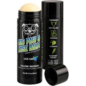 2oz Beef Tallow Dog Nose Snout Balm & Paw Lick-Safe Soothing Protector in Kuwait