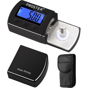 Proster 5g/0.01g Turntable Stylus Force Tracking Scale Phono Turntable Cartridge Pressure Gauge Tone Arm Scale Record Stylus Alignment with LCD Backlight for Tonearm Phono Cartridge in Kuwait
