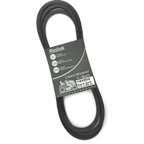 حزام Rinlius 144959 Deck (1/2" x 95") يناسب Craftsman LT1000 LT2000 LT3000 DYT4000 42 بوصة جزازة ركوب سطح السفينة، Husqvarna Poulan AYP جزازة العشب تحل محل OEM 138255 532144959 532138255 in Kuwait
