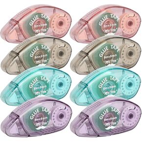 Mr. Pen- Scrapbook Tape, 0.31 in x 26 FT, 8 Pack, Double Sided Tape Roller in Kuwait