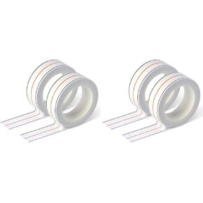 1/4" Seam Diagonal Seam Tapes - 10Yard Each Roll Sewing Basting Tape for Stitching Straight Diagonal Seams Instruction Tool (2Pack) in Kuwait