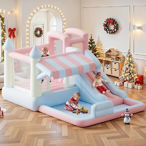 Albott Inflatable Bounce House, Indoor Outdoor Jumper 121x93x69 Inch in Saudi Arabia